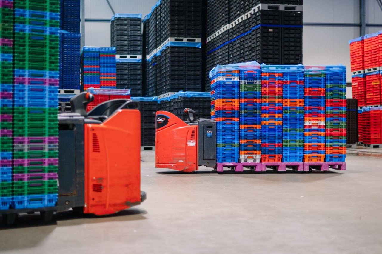 Grote volumes kratten